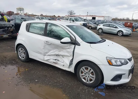 2019 Chevrolet Sonic Lt Auto из США, поврежденный, VIN 1G1JG6SB5K4136288